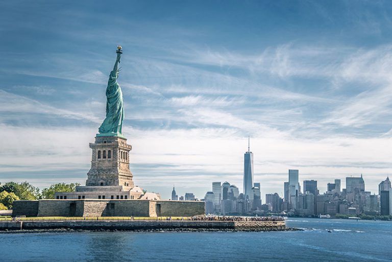 Kenan Institute Statue of Liberty