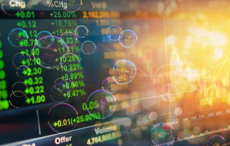 Asset Pricing Bursting Bubbles